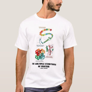 蛋白質の多数の構造 Tシャツ