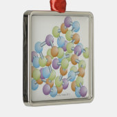 蛋白質の統合 メタルオーナメント (右)