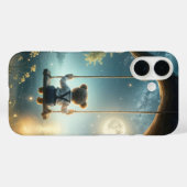 蛍で木を揺らすテディベア Case-Mate iPhoneケース (裏面 (横))