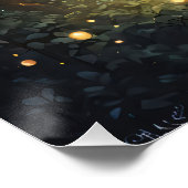 蛍の光と三日月の森 ポスター (コーナー)