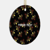 蛍の夜白熱［赤熱］光を放つ間 セラミックオーナメント (右)