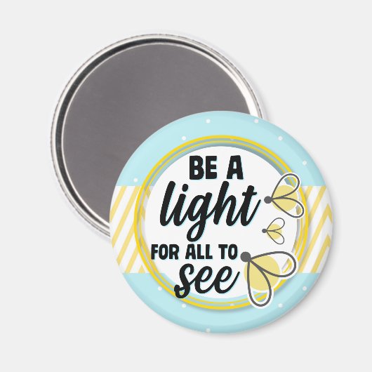 蛍は見る光感動的 マグネット (正面/裏面)