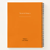 蛍クリエイティブブックバイリンダダルジエル ノートブック (裏面)