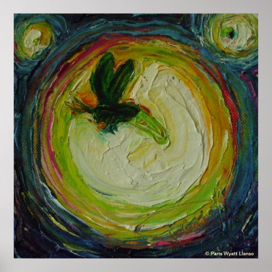 蛍ファインアートポスター ポスター (正面)