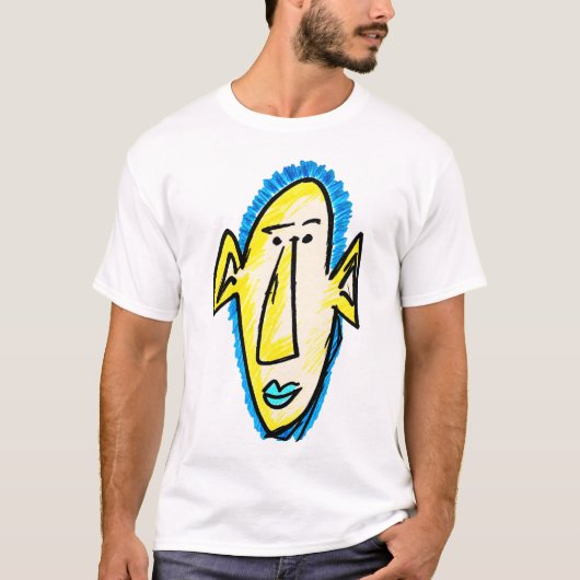 蛍光の男 Tシャツ (正面)