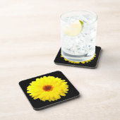 蛍光イエローマリゴールドのコルクコースター コースター (右側)