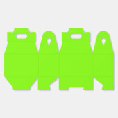 蛍光グリーン空白の- フェイバーボックス (見開き)