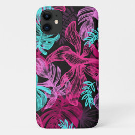 蛍光スペクトルの色と葉色 iPhone 11 ケース