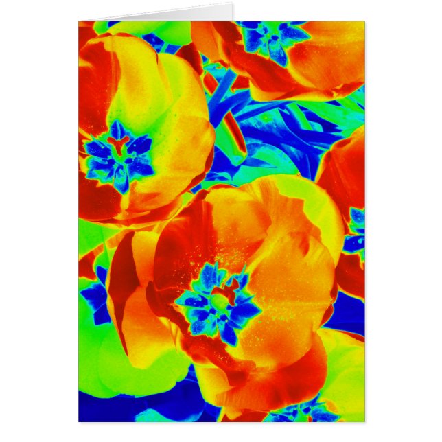 蛍光チューリップ (正面)