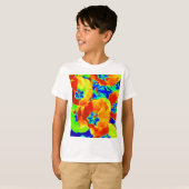 蛍光チューリップ Tシャツ (正面フル)