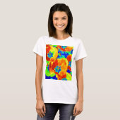 蛍光チューリップ Tシャツ (正面フル)