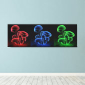 蛍光トリプチ キャンバスプリント (インサイチュ (ウッドフロア))