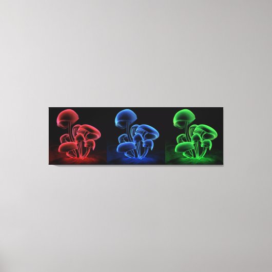 蛍光トリプチ キャンバスプリント (正面)