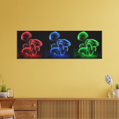 蛍光トリプチ キャンバスプリント (インサイチュ (リビング))