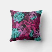 蛍光パーム葉 クッション (裏面)