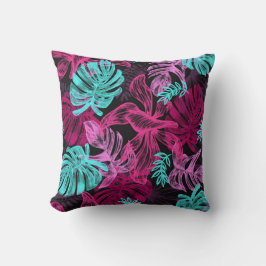 蛍光パーム葉 クッション