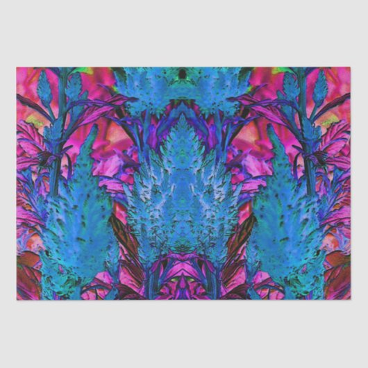 蛍光ピンクフローラサージ 薄葉紙 (正面)