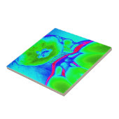 蛍光フルーツの緑 タイル (側面)