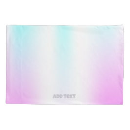 蛍光ホログラフィックレインボーカラー 枕カバー