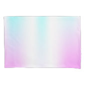 蛍光ホログラフィックレインボーカラー 枕カバー (正面)