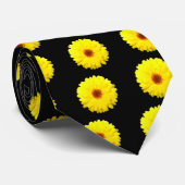 蛍光マリゴールドフローラネクタイ ネクタイ (ロール)