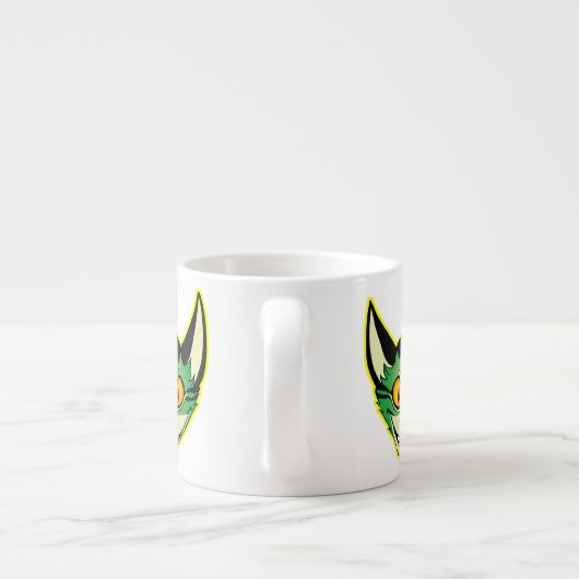 蛍光マンガ猫エスプレッソマグ エスプレッソカップ (裏面)