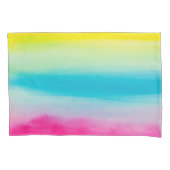 蛍光レインボーカラー 枕カバー (正面)