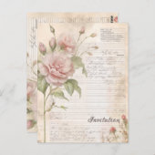 蛍光レトロカード ポストカード (正面/裏面)