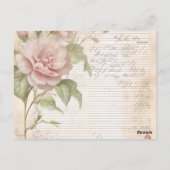 蛍光レトロカード ポストカード (裏面)