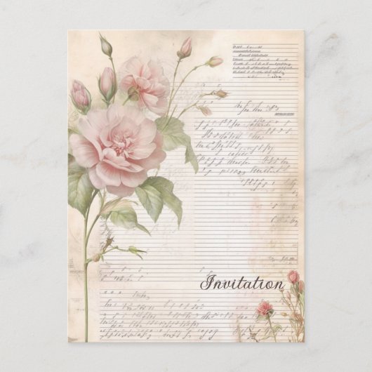 蛍光レトロカード ポストカード (正面)