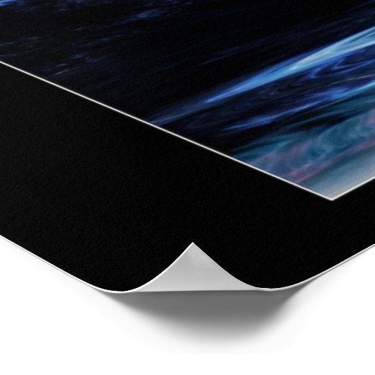 蛍光体夜 ポスター (角)