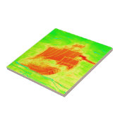 蛍光帆船 タイル (側面)