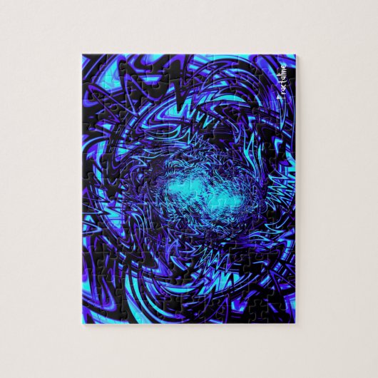 蛍光性のパズル ジグソーパズル (縦)