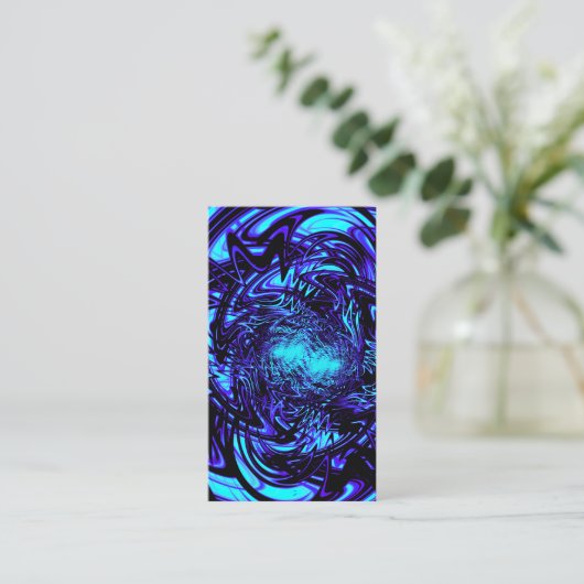 蛍光性の名刺 名刺 (スタンド正面)