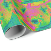 蛍光性コアラ・ベア ラッピングペーパー (ロールコーナー)