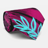 蛍光性パーム葉のネックタイ ネクタイ (ロール)