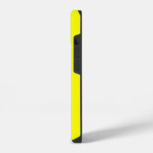 蛍光明るいネオンカラーモノグラム名 iPhoneケース (左側面)