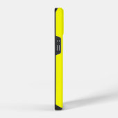 蛍光明るいネオンカラーモノグラム名 iPhoneケース (右側面)
