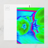 蛍光果実グリーン ポストカード (正面/裏面)