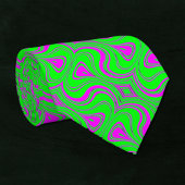 蛍光波 ネクタイ