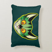 蛍光漫画キャットアクセントピロー アクセントクッション (裏面(縦))