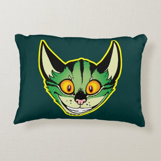 蛍光漫画キャットアクセントピロー アクセントクッション (裏面)