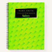 蛍光灯2in1ネオンビエレガントジネスカード ノートブック (正面)