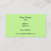 蛍光熱名刺 名刺 (裏面)