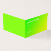 蛍光緑黄色勾配 (外部)