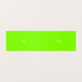 蛍光緑黄色勾配 (内部フラット)