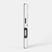 蛍光色のトロピカルな雰囲気 iPhone 16ケース (右側面)