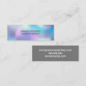 蛍光色エレガントミニビジネス スキニー名刺 (正面/裏面)