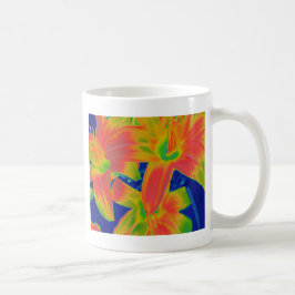 蛍光花 コーヒーマグカップ