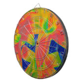 蛍光花 ダーツボード (正面右)